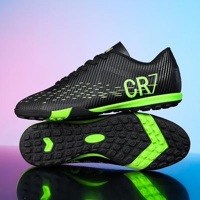 New Men Professional Grass Cleats Football Boots Breathable Soccer Shoes Ultralight Training Unisex Match Indoor Futsal Non-Slip