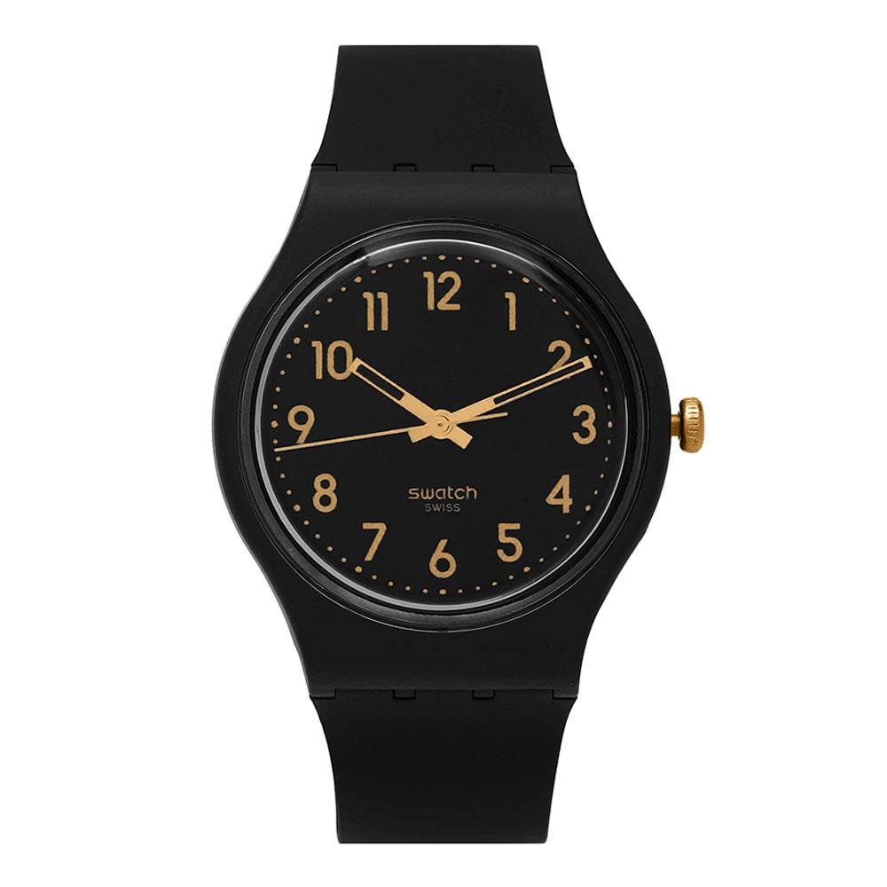 

Класичний уретановий годинник SWatch So28b113 Golden Tac Public Urethane SO28B113