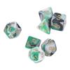 7pcs Acrylic Role Playing Game Dice Men Women Portable Exquisite Polyhedral Dice Set for Bar Holiday Party Type 1