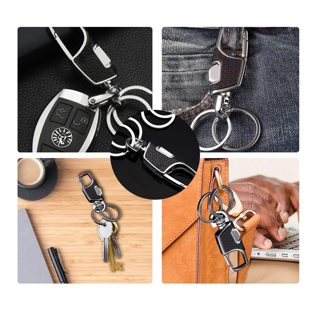 YFFSFDC Key Chain, Car Key Ring, Key Case, Keychain, Stylish, Car Keychain, Durable Metal,