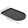 Non-Slip Silicone Coffee Machine Mat Leak-Proof Raised Edge Portable Cup Holder Heat-Resistant Easy Clean Coffee Machine Pad