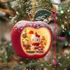Creative Christmas Eve Gift, Acrylic Flat Car Hanging Ornament, 06