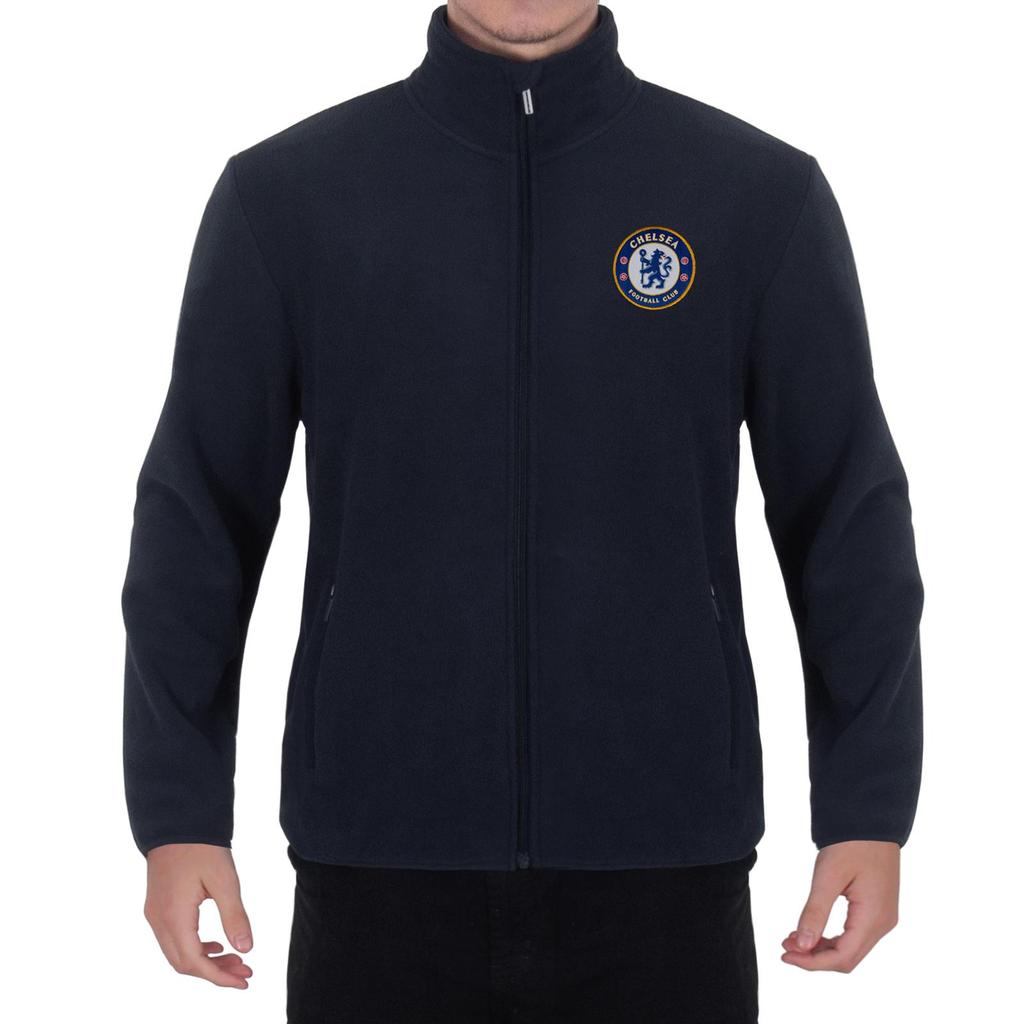 Chelsea FC Men's Crest Fleece Jacket