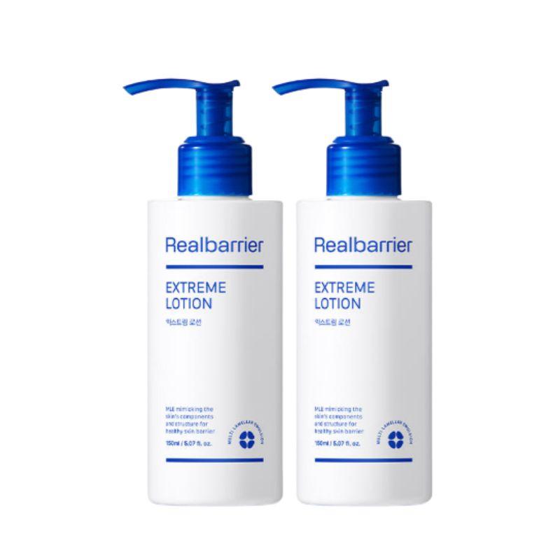[Real Barrier] Extreme Lotion (150ml x 2ea Set) – Triple Ceramide Skin Barrier Strengthening & 48-Hour Deep Moisturizing Emulsion