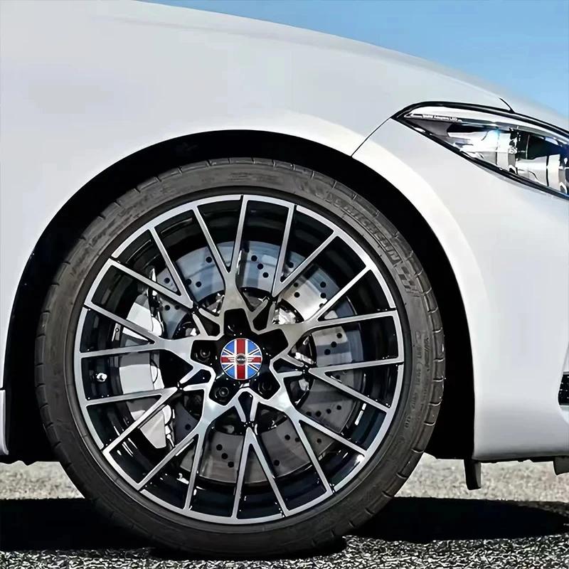 Auto Radnabenkappe Abzeichen Aufkleber Rad Dekor Zubehör Für MINI Cooper R55 R56 R60 R61 Countryman Clubman Aceman JCW wdjnt11