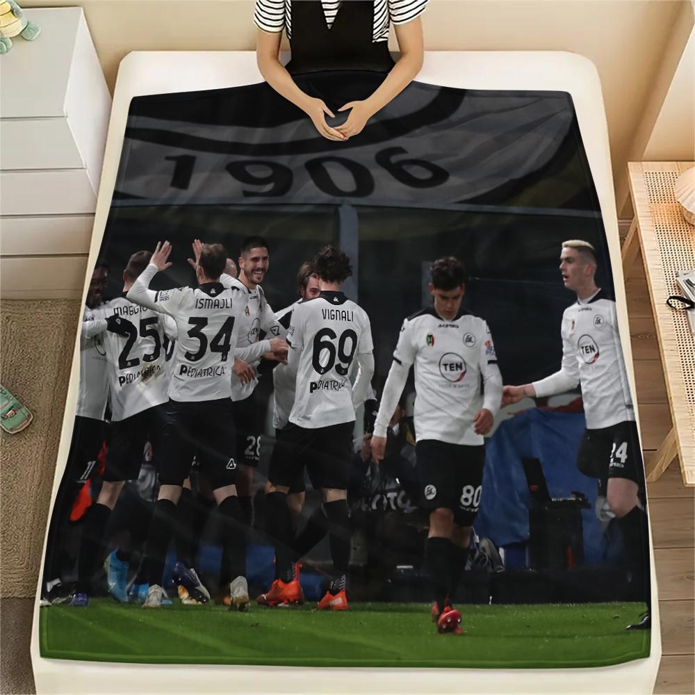 Spezia Calcio,pattern Flannel Blanket, High quality Comfortable for All Seasons, Home Decor, Warmth and Comfort, Perfect for Gifts.