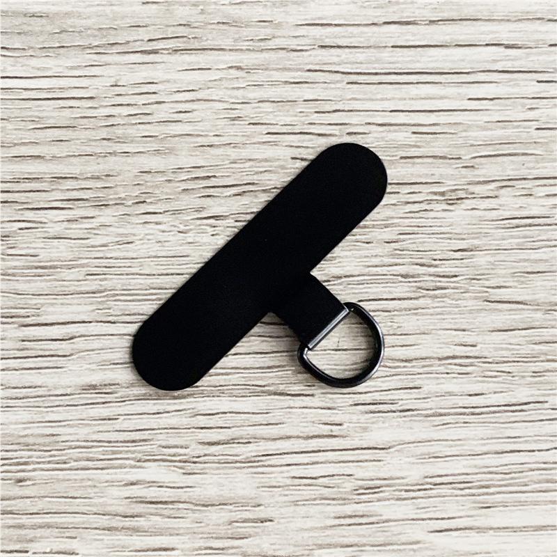 

1/2/4PCS Ultra-thin Stainless Steel Mobile Phone Tether Patch Cellphone Safety Metal Connect Piece Sturdy Phone Straps Gasket Metal