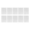 Blank Tattoo Practice Skins 10Pcs 14x19cm Tattooing and Microblading Eyebrow Practice Skin for Beginners