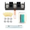 Practical Replacement Screw Type Terminal Connector For Oven Electrical Repair With 10 Heat Shrink Tubes 5 Cable Lugs