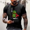 Men's  Neck Short-Sleeve T-Shirt With American Political Print