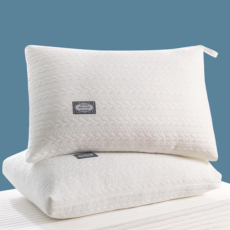 

Подушка с поддержкой шеи из вязаного материала, съемный чехол, для сна, не проваливается 42*70 cm