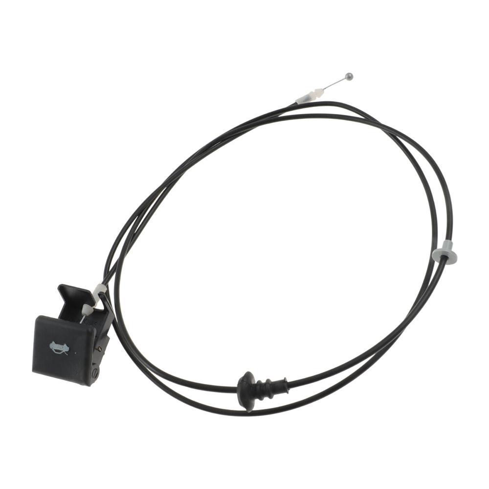Bonnet Hood Release Cable Wire Black Fit for 2004-2009 Mazda 3 BP4K-56-720C
