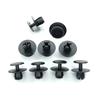 50Pcs Car Bonnet Hood Ulation Pad Fixing Clips Plastic Rivet For Mercedes-Benz 8mm Trim Clips  A 1239900292 Push Type Buckle