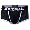 JOCKMAIL Men's Breathable Mesh Boxer Briefs - Erotic Underwear