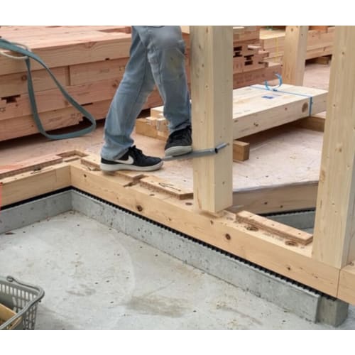 DOGYU Foothold Sukezo for Construction Work (3.5-inch Pillars) 03846