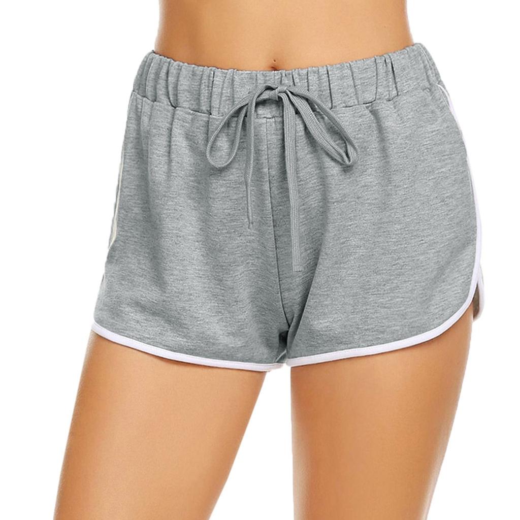 Women's Fashion Leisure Summer 2022 Sports Running Drawstring Pocket Shorts Pants