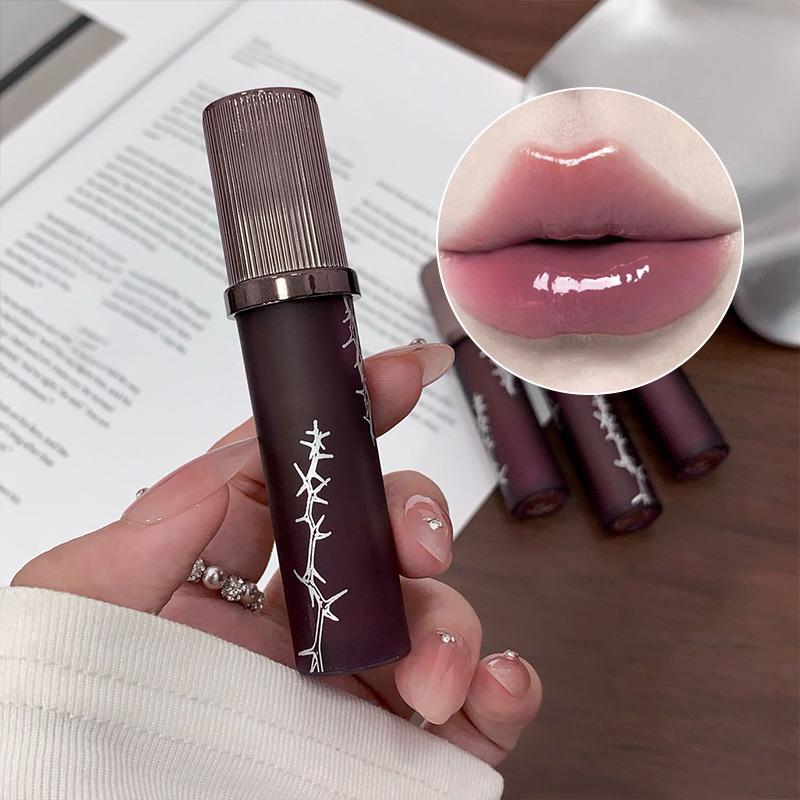 Secret Language of Thorns Lip Glaze Matte Matte Velvet Long-lasting Rich Makeup Lipstick Lip Mud