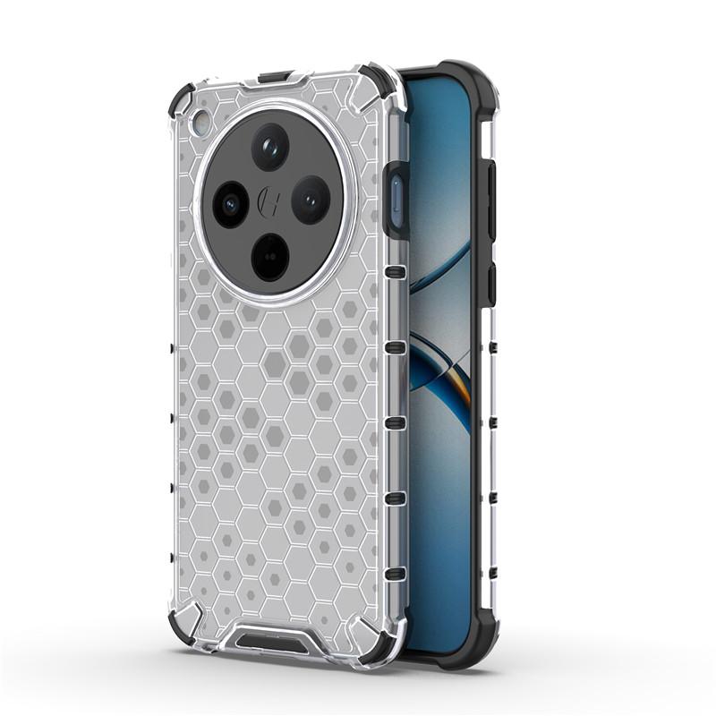 For OPPO Find X8 Case OPPO Find X8 Cover Honeycomb Style Durable Bumper Shield Protective Back Phone Cases On Find X8 Pro Funda
