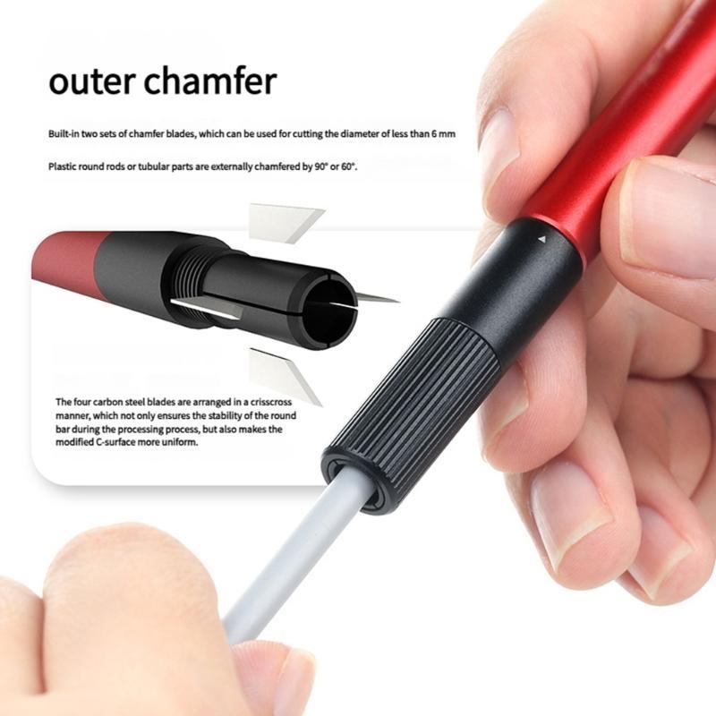 Universal Chamfering Tool Round Hole Expanding Drill Chamfer for Model Making