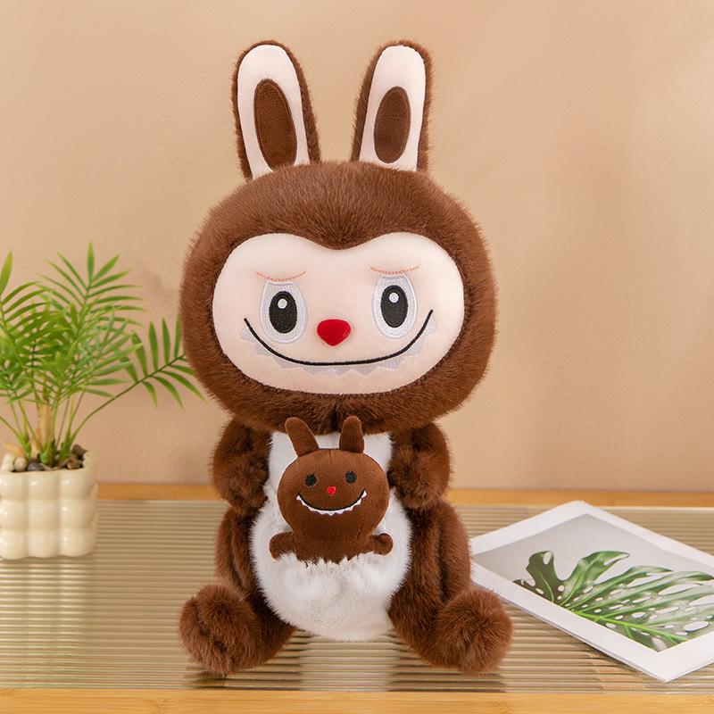

Kangaroo Toy Plush Cute Companion Cartoon Children Holiday Doll Gift 40cm/15.75in