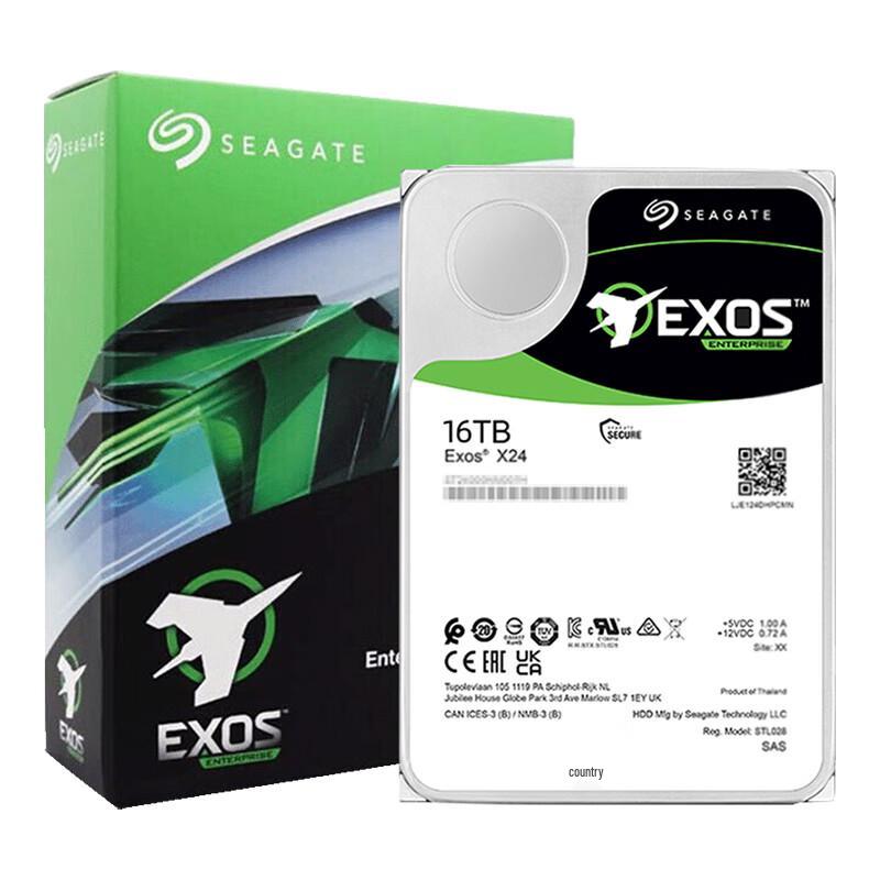 Seagate Exos 16TB Enterprise SAS Hard Drive
