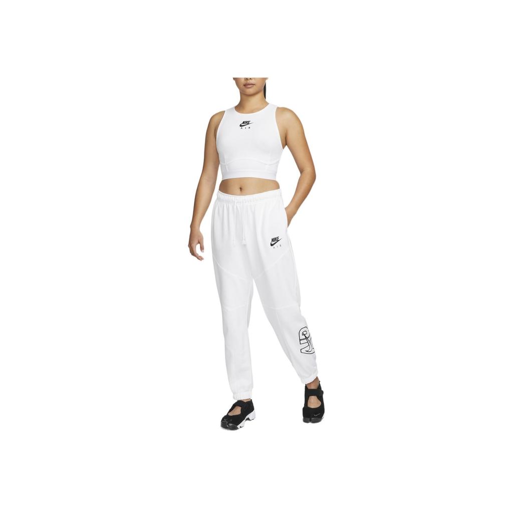 Nike Letter Logo Embroidered Sports Bra Women Underwear White DM6070-100