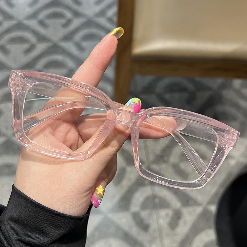 New Blue Light Blocking Glasses for Men Women Retro Computer Eyeglasses Optical Vintage Square Eyewear Anti-radiation