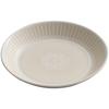 Nordic Embossed Roman Column Ceramic Shallow Plate