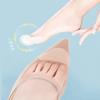 Women's High Heels Adjustable Toe Plug Sponge Pad Non-slip Forefoot Pad Men and Women Thickened Anti-pain Pads Half Size Pads