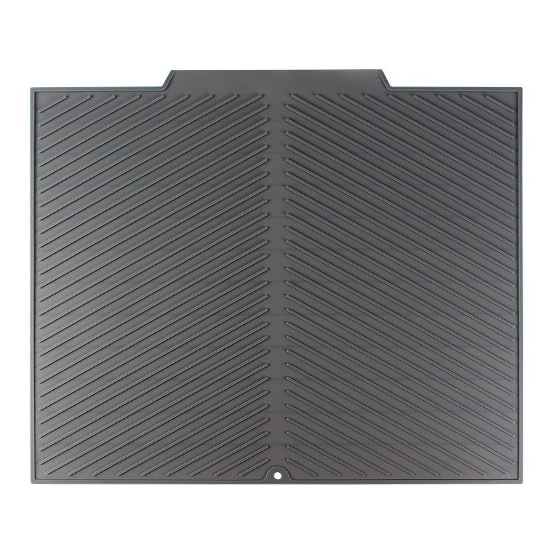 Dish Drying Mat-Silicone Drying Pad For Kitchen Counter, Non-Slip Drain Pad High-temperature Resistant Kitchen Gadget