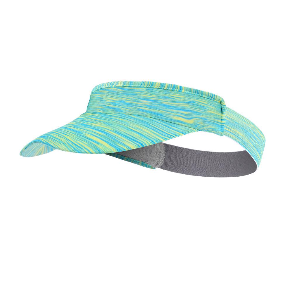 Summer Empty Top Sun Visor Hat Foldable Sport Running Hat Adjustable Sports Tennis Golf Headband Cap Unisex Quick Dry Hat