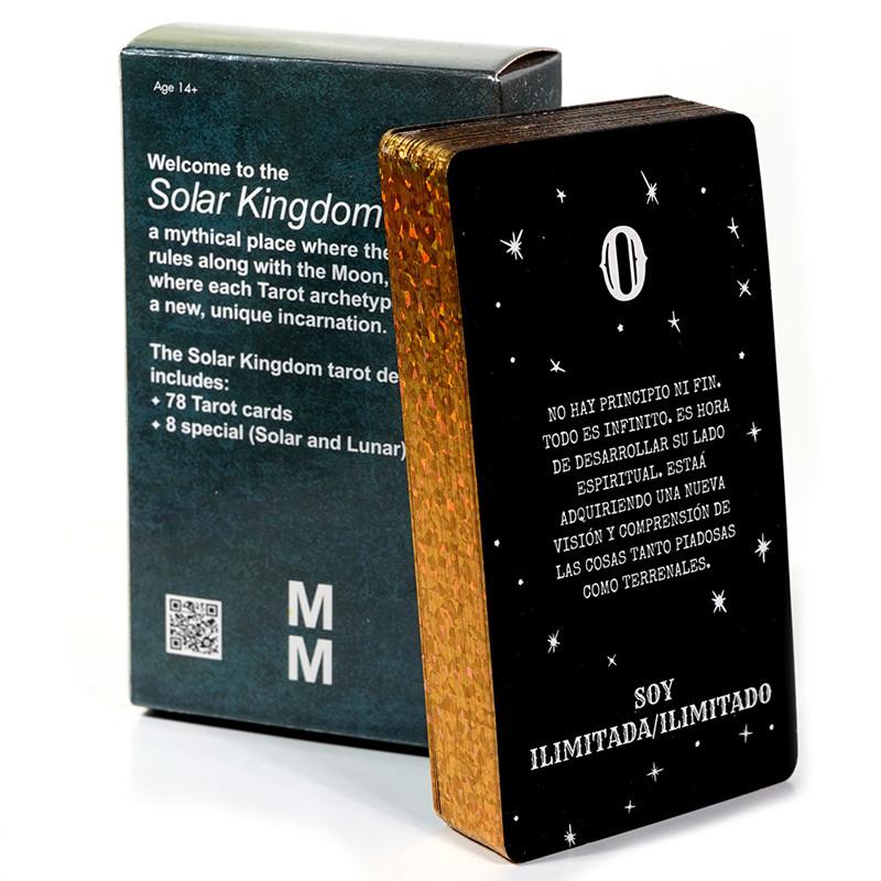 Tarot Cards Set Angel Number Message Tarot Prediction Tarot Spanish Version Oracle Decks Tarot Cards for Friends Gatherings