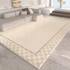 Modern Style Bedroom Decor Plush Carpet Large Area Carpets for Living Room Thick Lounge Rug Light Luxury Cloakroom Anti-slip Mat