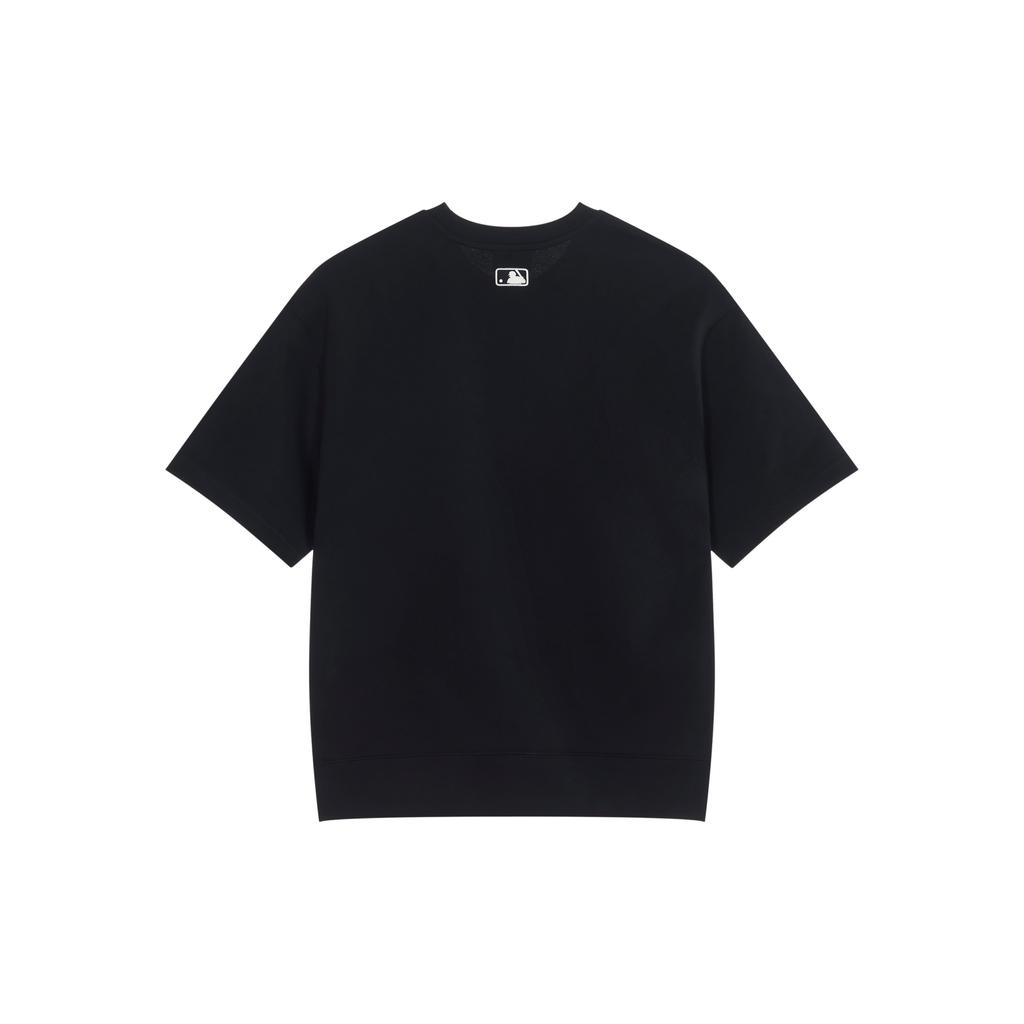 New MLB Set-in Sleeve T-Shirt Unisex Black 3ARSB1243-50BKS