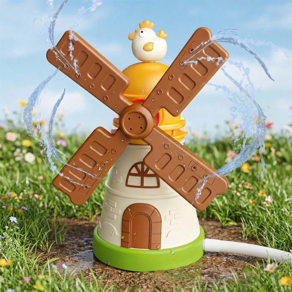 Multipurpose Windmill Sprinkler Interactive Children's Shower Toy  Beach Swimming Pool
