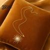 Wear-resistant Necklace Gold Plated Sun for Women Moon Temperament Enhancing