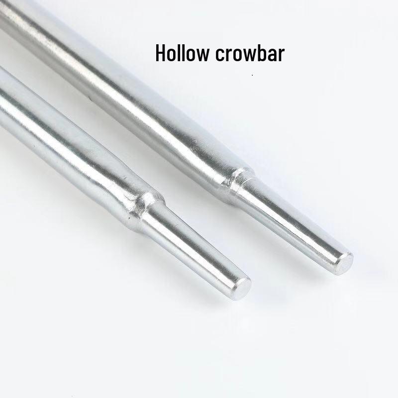 Free Shipping Chrome & Zinc Plated Hollow Mesh Pry Bar Truck Tools Crowbar