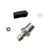 8MM One-Way Valve Filled Pacifier Stainless Steel M10 1/8NPT 1/8BSPP Thread Quick Connector Male For Direct Injection Valve