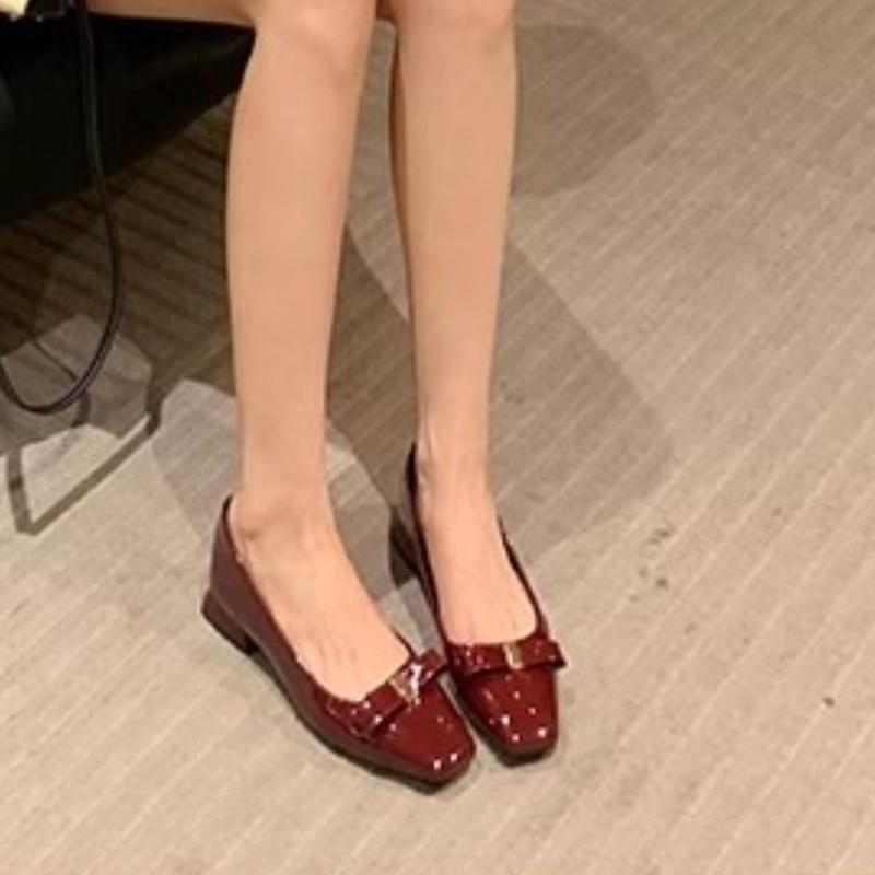 Fashion Women Square Toe Heeled Shoes New Marie Janes Shoes Trend Chunky Sandals 2025 Sexy Summer New Party Woman Pumps Zapatillas Mujer