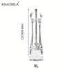 KEMORELA 1PCS Spices Mill Shaker Acrylic Manual Pepper Grinder Salt Spices Mill Shaker Transparent Kitchen Grinding Tool