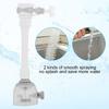 Movable Water Saving Extension Faucet   proof Kitchen Valve Spray Gray 18cm