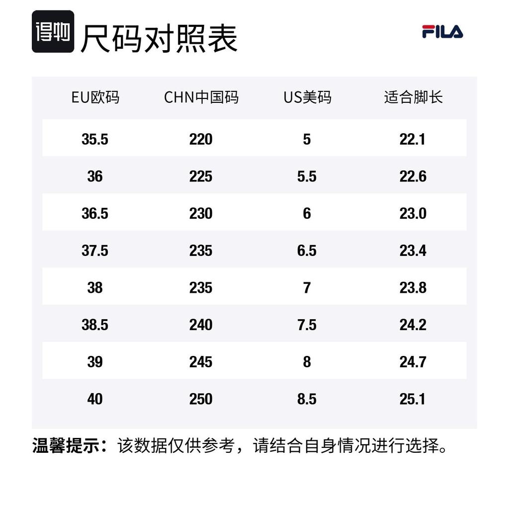 FILA Fern Sneakers Abrasion Resistant Height Increasing Low top Chunky Sneakers Women's White Gray F12W441119FSV