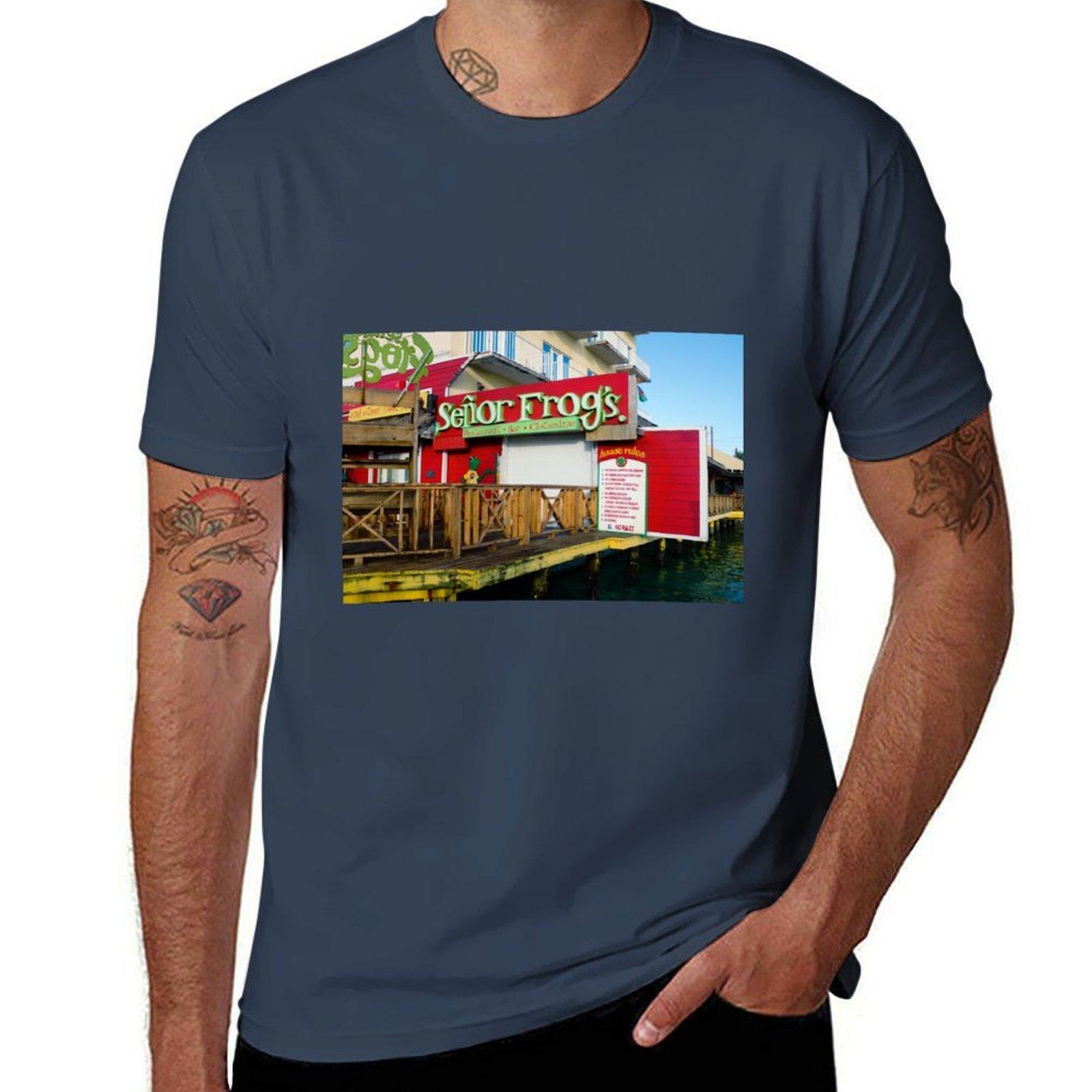 Senor Frogs Tshirt Basic Plain Tee For Spring And Summer S