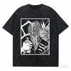 Bloodborne Washed T-shirt Personality Clothes New Model Anime T-shirt Year Round Clothing Couples Plus Size Unisex Classic