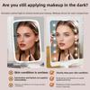 with Adjustable Brightness LED Light Travel LED Makeup Mirror Case