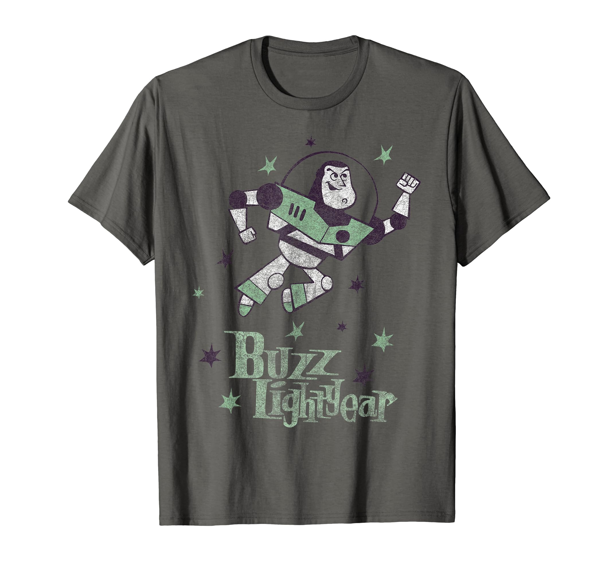 

Disney Pixar Toy Story Vintage Retro Buzz Lightyear Star T-Shirt