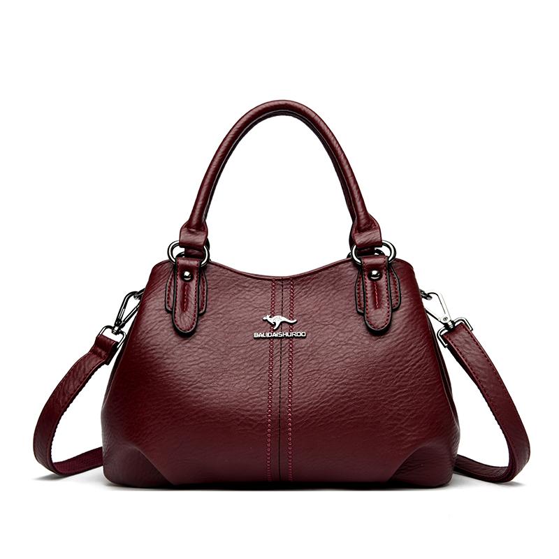 Prosta Torba Tote w Stylu Retro, Torba Crossbody z Wieloma Przegródkami, Codzienna Torba na Ramię Odpowiednia na Co Dzień, na Czas Wolny, do Dojazdów do Pracy