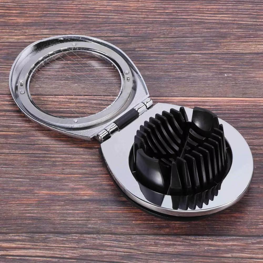 Rust-proof Egg Slicer 2 In 1 Strawberry Cutter Multipurpose Eggs Divider  Grapes