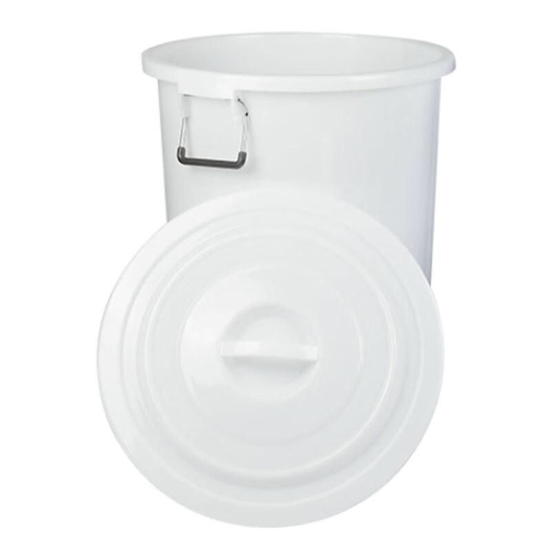 Heavy-Duty Plastic Storage Bucket with Lid