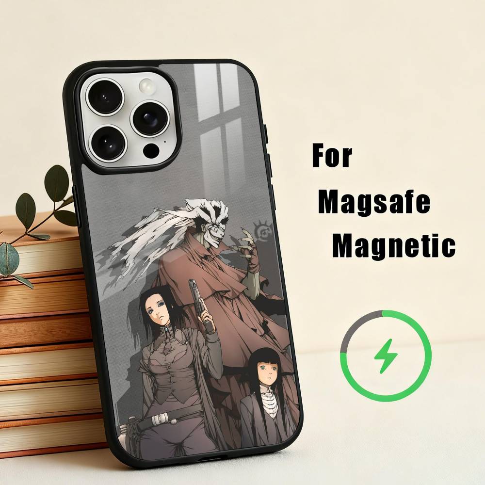 HOT Anime E-Ergo-O P-Proxy Phone Case For iPhone 17,16,15,14,13,12,Plus,Pro,Max for Magsafe Magnetic Wireless Charging
